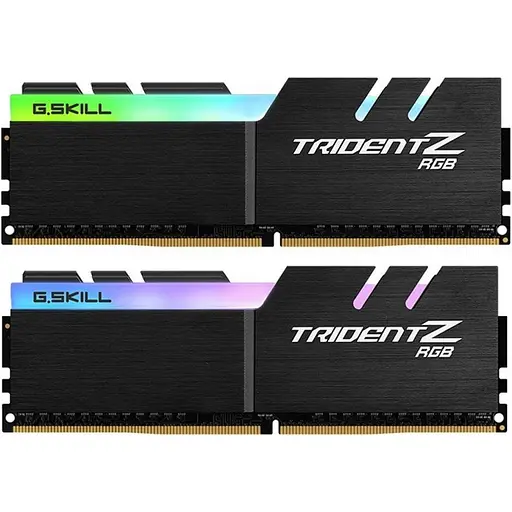 Пам'ять для настільних комп'ютерів G.Skill 64 GB (2x32GB) DDR4 3600 MHz Trident Z RGB (F4-3600C18D-64GTZR) - фото 1