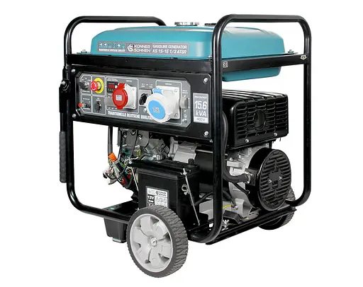 Генератор двоциліндровий бензиновий Konner&Sohnen 15/15.6 кВт KS 15-1E 1/3 ATSR - фото 3