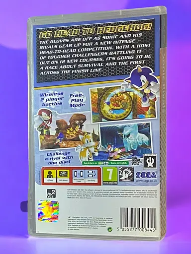 Лицензионный диск для PSP лицензия Sonic Rivals 2 - фото 3