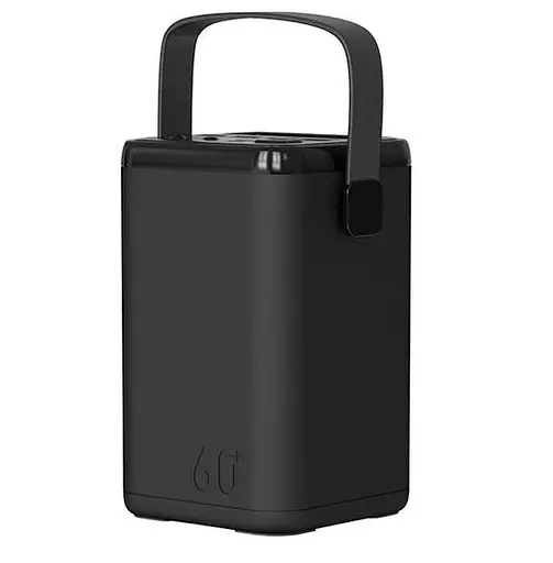 Універсальна мобільна батарея Powerbank 02 Project 60000 мАг 66Вт із швидкою зарядкою та ліхтариком Black - фото 2