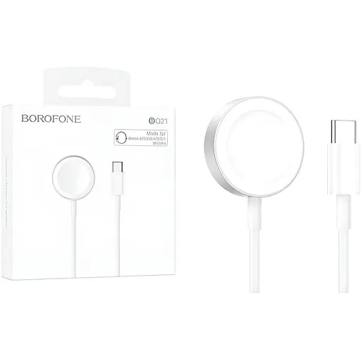 Зарядное беспроводное устройство Borofone BQ21 iWatch Wireless для часов Apple
