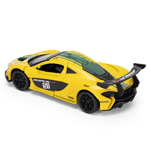 Автомодель - McLaren P1 желтый 1:24 (250943MLP1YW) - фото 3