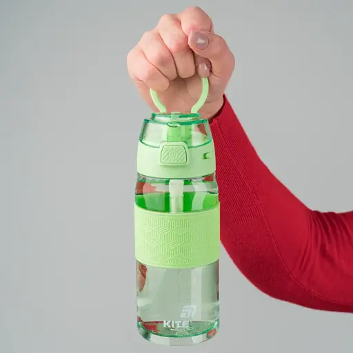 Бутылочка для воды Kite зеленая 600 мл (K26-1201-3) - фото 7