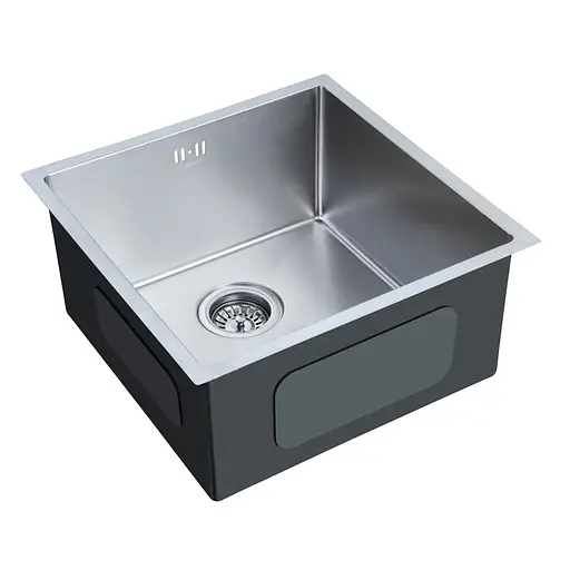 Кухонная мойка Mixxus MX4843-220x1.0-Satin MX0556, Нержавеющая сталь - фото 1