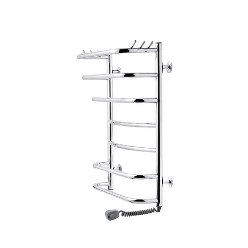 Полотенцесушитель электрический Kroner Канна ДК01ER 700x500/7 ER CV023838, Хром, Правое - фото 3