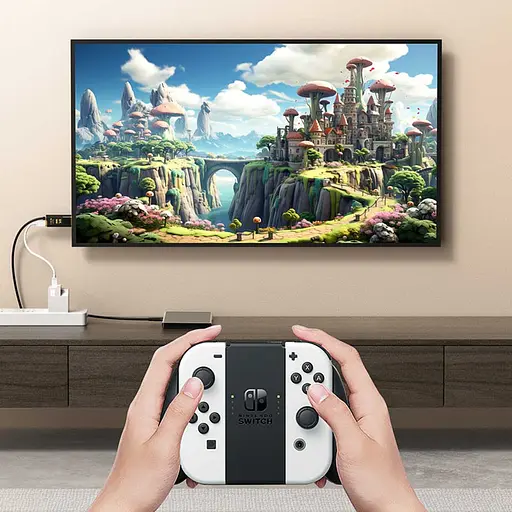 Кабель (перехідник) Xiaomi HAGiBiS USB-C на HDMI 2.1 8K/60Hz / Type-C 100W PD / 2m (SWC10) - фото 6