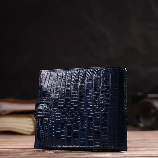 Мужской кожаный кошелек Canpellini 11.5х10х1 см acs0025689 - фото 7