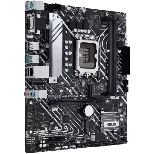 Материнская плата Asus Prime H610M-A D4-CSM s1700 H610 2xDDR4 M.2 HDMI-VGA-DP mATX - фото 3