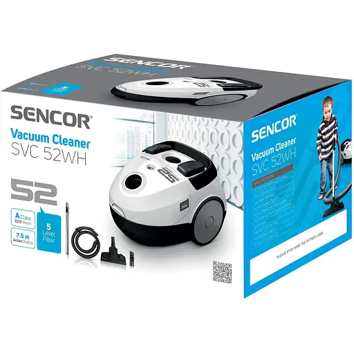 Пылесос Sencor SVC 52WH-EUE3 - фото 8