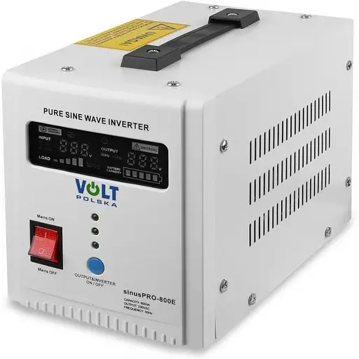 ИБП Преобразователь напряжения Volt Polska Sinus PRO 800 E 12/230V (500/800W) - фото 1