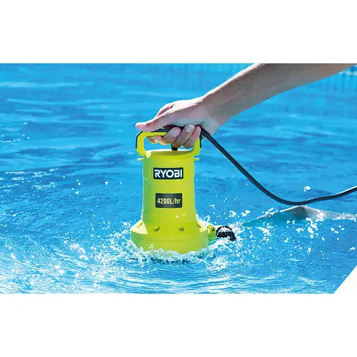 Занурювальний дренажний насос Ryobi RY18SPA-0 ONE+ (5133005778) - фото 4