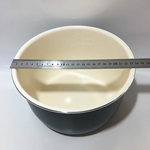 Чаша на мультиварку-скороварку Redmond RMC-PM180, RMC-PM190, RMC-PM381, RB-A523 (RIP-А4) керамическое покрытие - фото 5