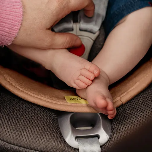 Дышащий вкладыш AeroMoov Air Layer для автокресел группы 0 бежевый (AL-0-SA) - фото 3