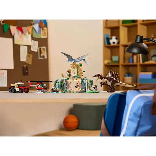 Конструктор LEGO Jurassic World Повітряна місія зі спинозавром і кетцалькоатлем 984 деталі (76976) - фото 7