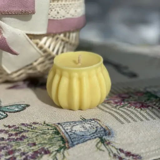 Пасхальная свеча жёлтая фигурная MIS LT - фото 1