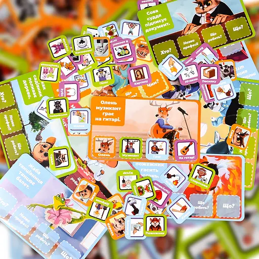 Настільна гра Strateg Майстри речень (30682) - фото 3