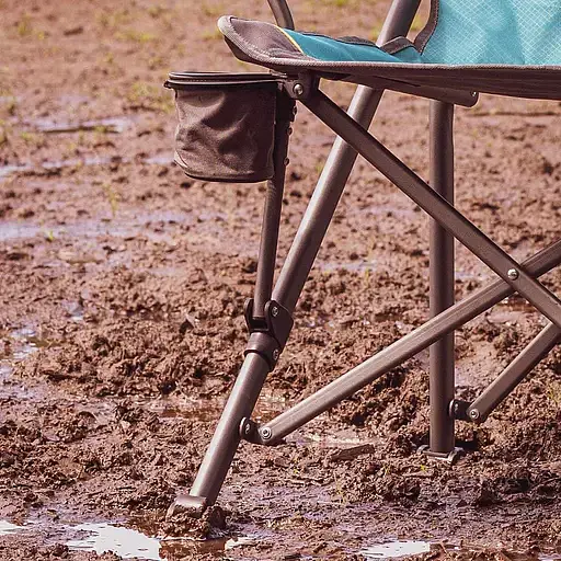 Кресло раскладное Uquip Roxy голубое с серым (244002) - фото 15