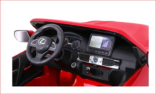 Электромобиль Ramiz Lexus LX570 окрашенный 2x12 В на пульте управления, черный (PA.DK-LX570.EXL.CZ) - фото 17