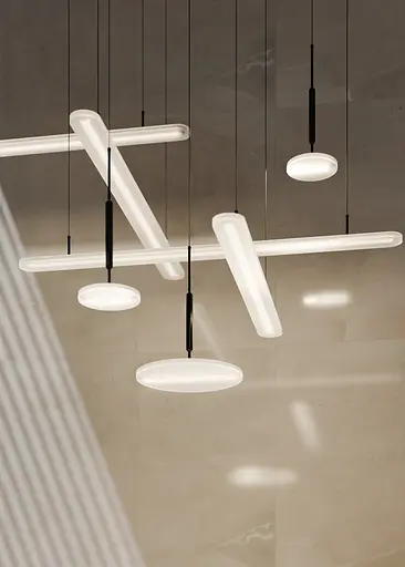 Підвісний світильник Babich Studio FOG 200 Black (RAL 9005) - фото 7