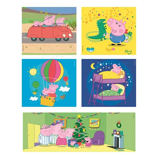  Пазл 10 в 1 Clementoni Peppa Pig (20271) - фото 2