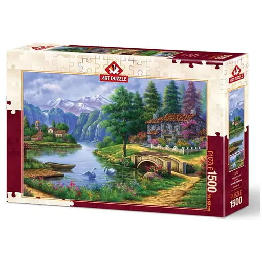 Пазл Art Puzzle Село біля озера 1500 ел. (5371) - фото 1