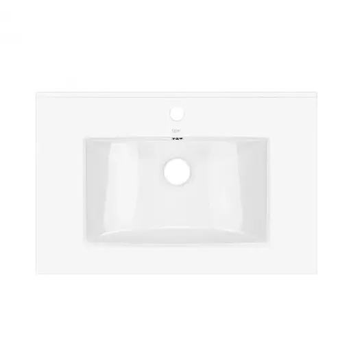 Умивальник Qtap Albatross 700x460x180 White без донного клапана QT01113070CW, Білий - фото 1