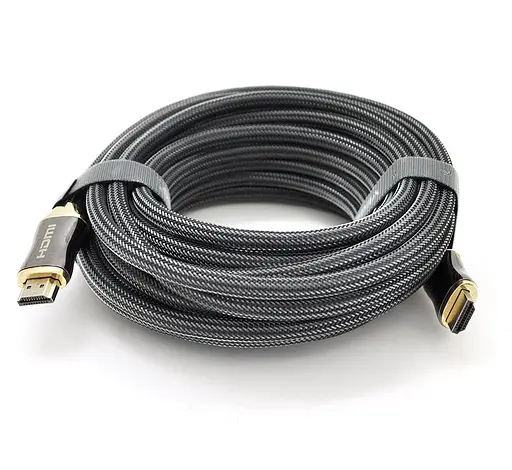 Кабель HDMI 4K ARC v2.0, VEGGIEG HX10 OD8.0mm, в оплетке 10m - фото 1