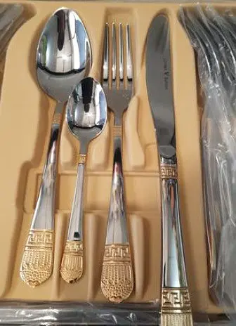 Набор столовых приборов Bachmayer BM-7883 на 12 персон в подарочном чемодане 72 предмета - фото 4