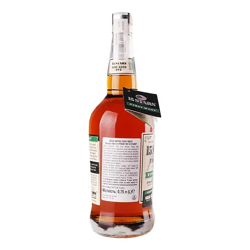 Виски 15 Stars First West Rye 52.5% 0.75 л - фото 3