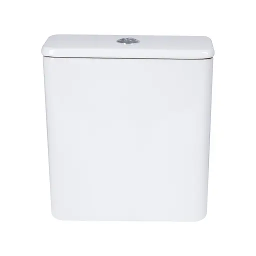 Унитаз-компакт Qtap Presto Quadro безободковый с сиденьем Soft-close QT24221215AW, Белый - фото 11