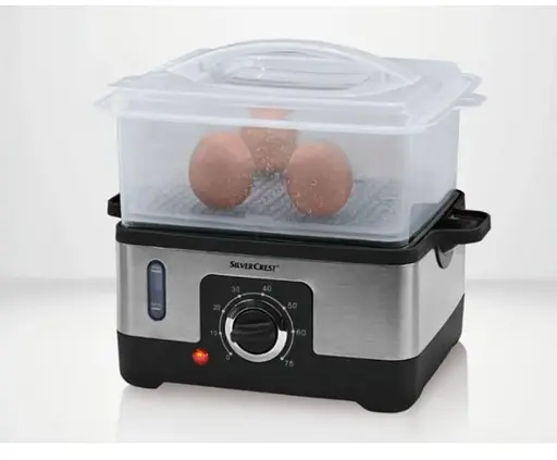 Електрична пароварка Silver Crest SDG 950Вт C3 9л 3 ємності - фото 2