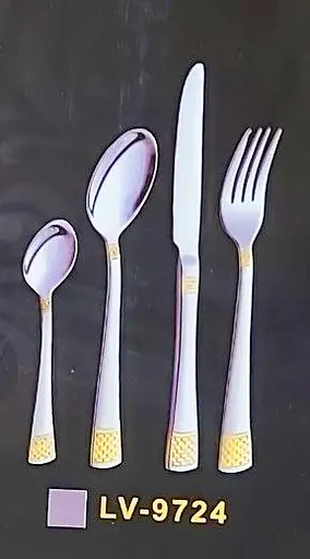 Набор столовых приборов Versace 72 EL LV-9724 на 12 персон в подарочном чемодане 72 предмета - фото 2
