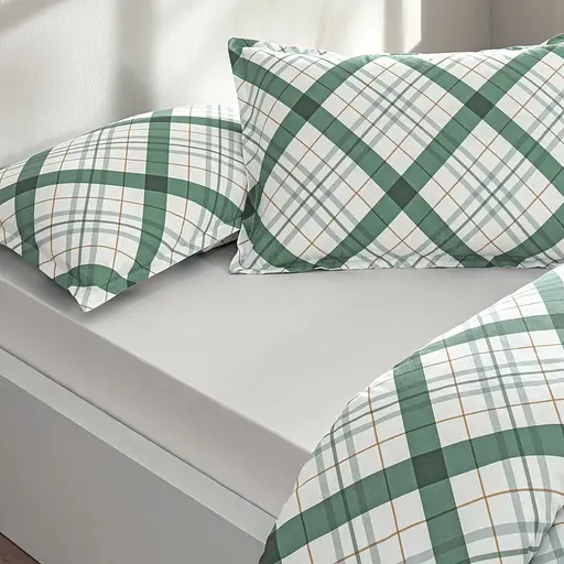 Постільна білизна Sec&Ser Greeny Green Ранфорс Преміум Tac pbe0051580 - фото 4