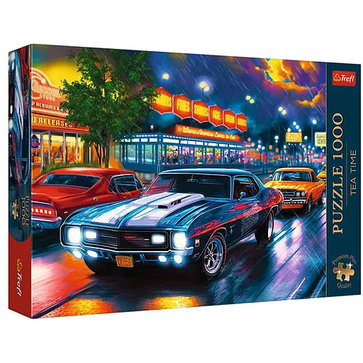 Пазл Trefl Час чаювання: Нічна поїздка 1000 ел. (12076) - фото 1