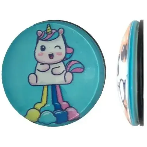 Тримач Поп Сокет New Glass (Скло) Baby Unicorn №34 - фото 1