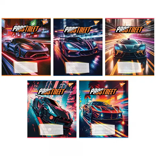 Тетради ученические 60 листов линия Yes Prostreet, 10 шт. в упаковке