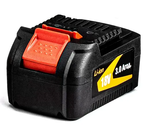 Аккумулятор Li-Ion GTM B18V/3Аh 18 В 3 А*год для шуруповерта 2701 - фото 1