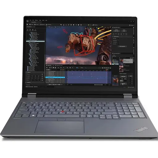 Ноутбук Lenovo ThinkPad P16 G2,i7-14700HX la 5.5 GHz,64 GB DDR5 5600,1 TB,RTX 2000 Ada 8 GB,Windows 11 Pro,1 TB