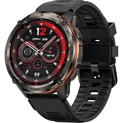 Смарт-часы тактические Kospet Tank T3 Ultra 2 Black (KTT0003U2B)