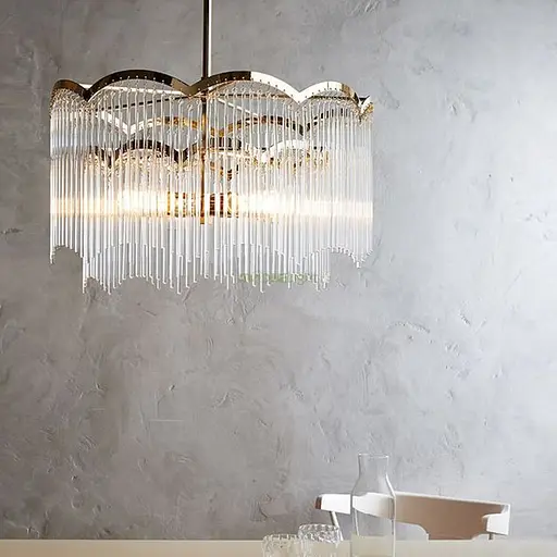 Латунная люстра Maria Theresa в двух размерах Line.F Диаметр 60см - фото 5