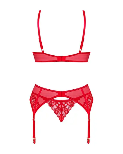 Комплект Obsessive Ingridia 3-pcs Set XL/2XL - фото 4