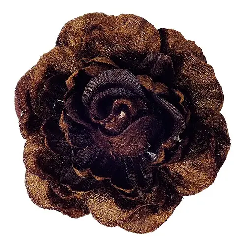 Брошка, заколка, резинка Троянда оксамит - фото 1