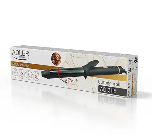 Керамічна плойка Adler AD 2115 25мм - фото 6