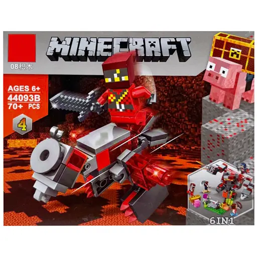 Детский конструктор "Minecraft" 44093B-4, 70 деталей