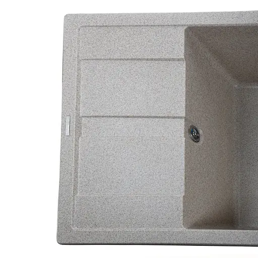 Кухонна мийка гранітна Globus Lux One мигдаль 650x500мм-А0008, Терра - фото 3