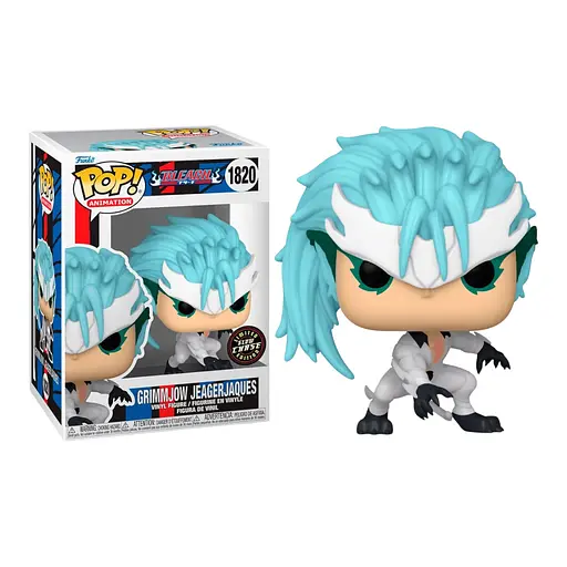 Фігурка Funko Pop Бліч Гріммджоу Bleach Grimmjow Glow Chase 10 см FP B G G 1820