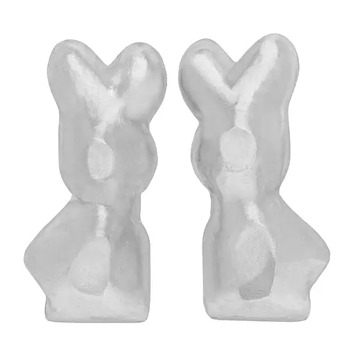 Форма алюмінієва "Зайчик" для випікання святкового цільного кексу 18.5х9х7.5 см, Ласунка Сірий 85018 - фото 5