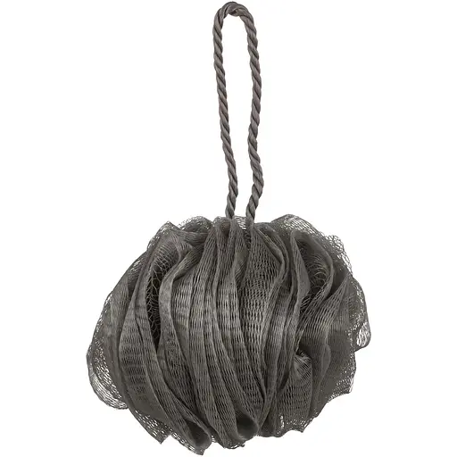 Мочалка для душу Titania Бантик сірий (9107 сір)