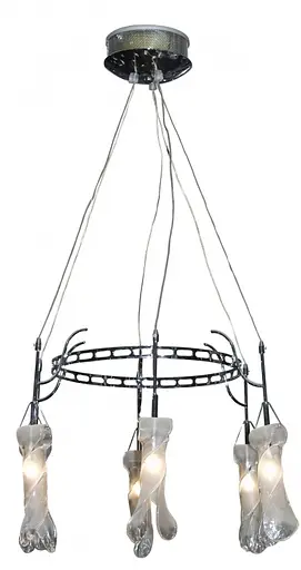 Люстра подвесная Brille галогенная G4 20W CH (BR 01 057S/6)