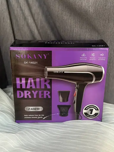 Фен стайлер Sokany SK-14021 для укладання волосся з 2 вузькими концентраторами 2400Вт Чорний - фото 6